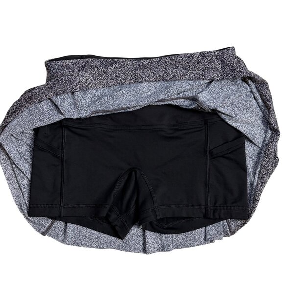 Lululemon Lost In Pace Skirt (Regular) (13") Sea Spray Alpine White Dark Chrome - Picture 4 of 14